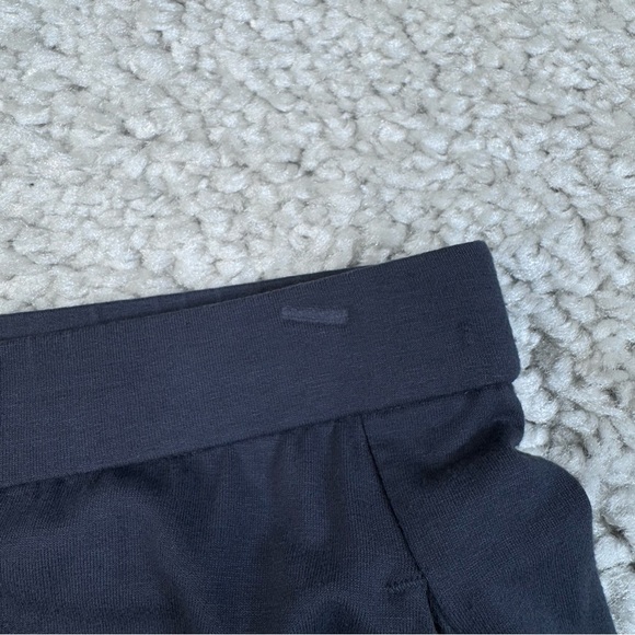 Eileen Fisher Stretch Jersey Slouchy Pull On Pants. Elastic Waist. Blue. Small - Picture 7 of 14